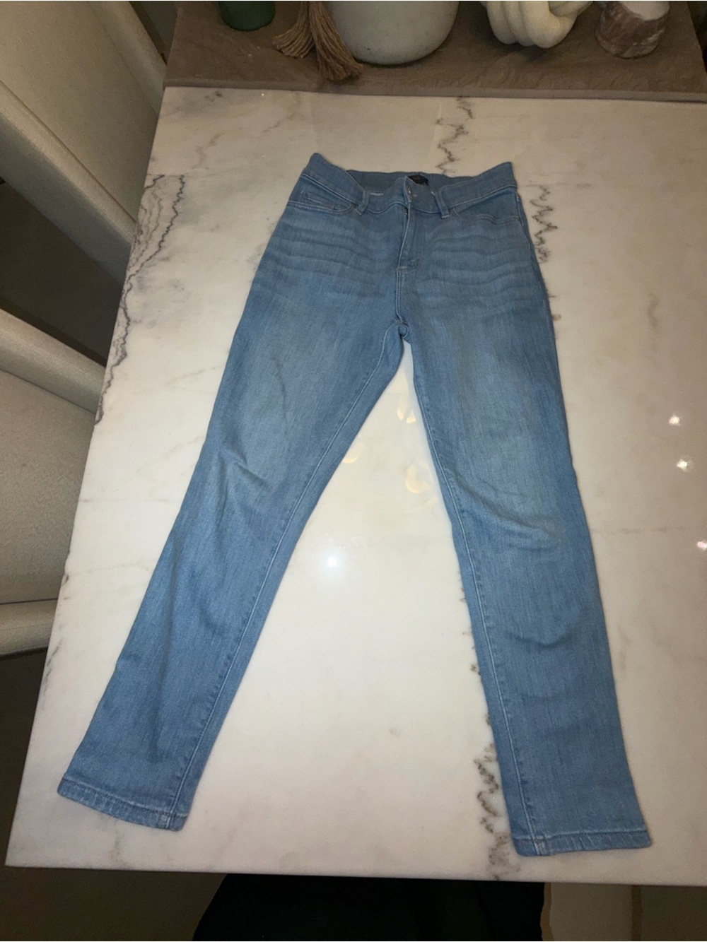 Ann Taylor Light Blue Skinny Jeans - Size 0P